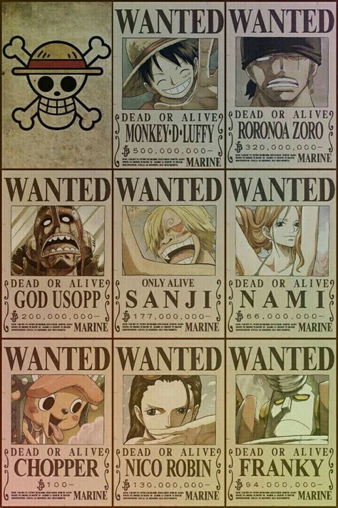 The Evolution Of Luffys Bounties From To Pink Wallpaper Anime One Piece Wallpaper