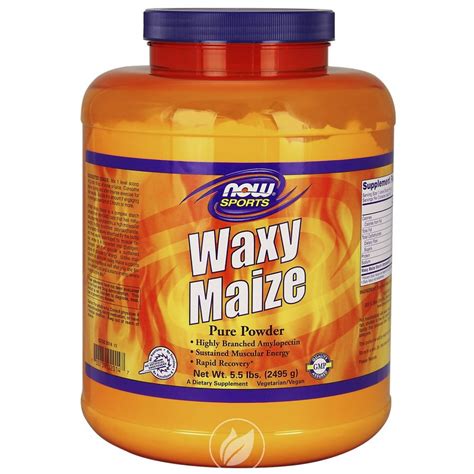 Waxy Maize Powder 55 Lb By Now Foods Pack Of 2