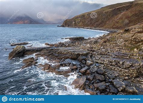 Elgol Beach Isle Of Skye Scotland Stock Photo Image Of Cloud Isle