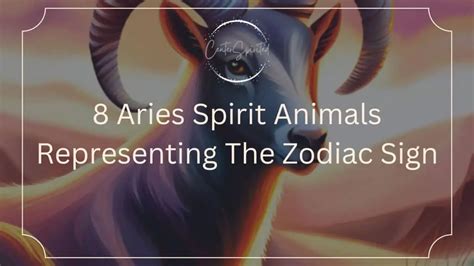 8 Aries Spirit Animals Representing The Zodiac Sign