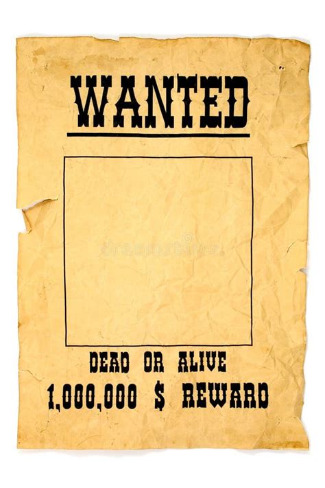 17 Blank Poster Wanted Free Stock Photos Stockfreeimages
