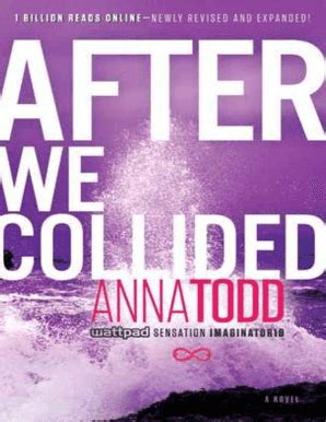 After we collided.life will never be the same. Fillable Online Download PDF/ Epub After We Collided ...