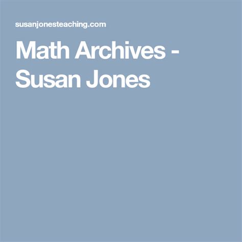 Math Archives Susan Jones Math Math Fraction Activities Teaching First Grade