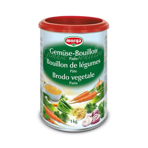 2x Morga Gemüse Bouillon Paste 1kg Livitych