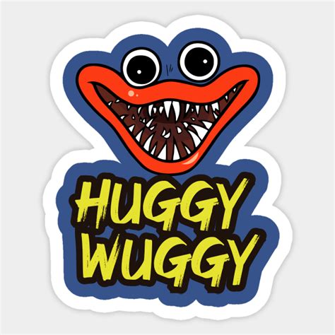 Huggy Wuggy Poppy Playtime Sticker Teepublic