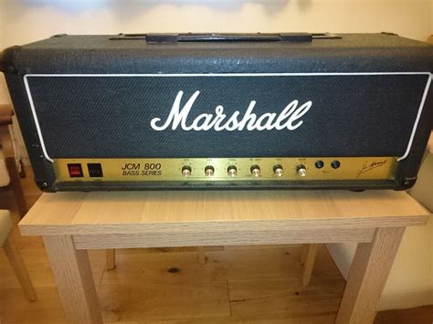 Marshall Jcm 800 1992 100 Watt Bass Series Head Amp 1987 In Truro
