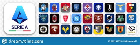 Serie A Italian Football League Editorial Image