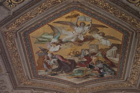 Top 10 famous paintings in the world with painter name. Vatican Museum: Ceiling Painting | One of the paintings ...