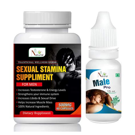 buy natural sexual stamina supplement capsule 60 s for men male pro oil 15 ml 1 s online at