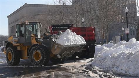 Work For Some Play For Others As Baltimore Digs Out From Snow