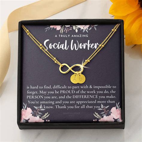T For Social Worker Social Worker Appreciation T A Truly Amazi