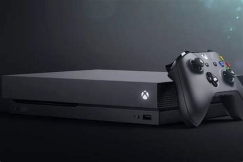E Xbox One X Prix Date De Sortie Ce Qu On Sait De La Console