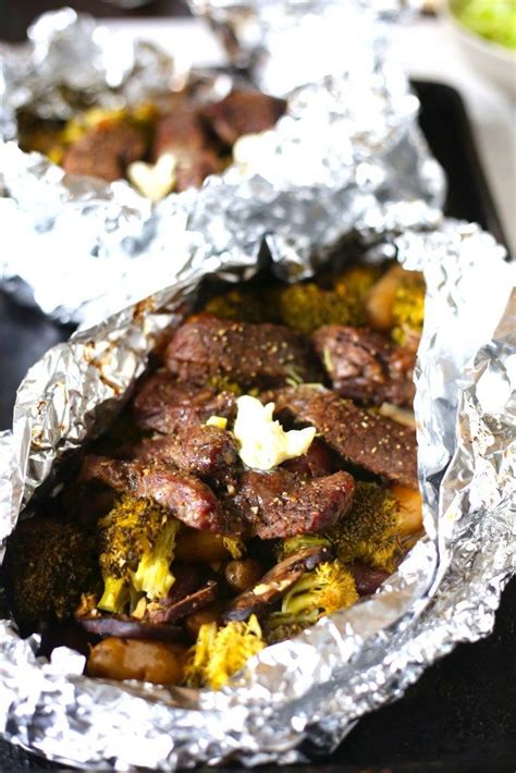 Foil packet recipes for the grill.these easy meals are quick, delicious, and require no cleanup. Steak and Potato Foil Pack Dinner | Recipe | Foil pack ...