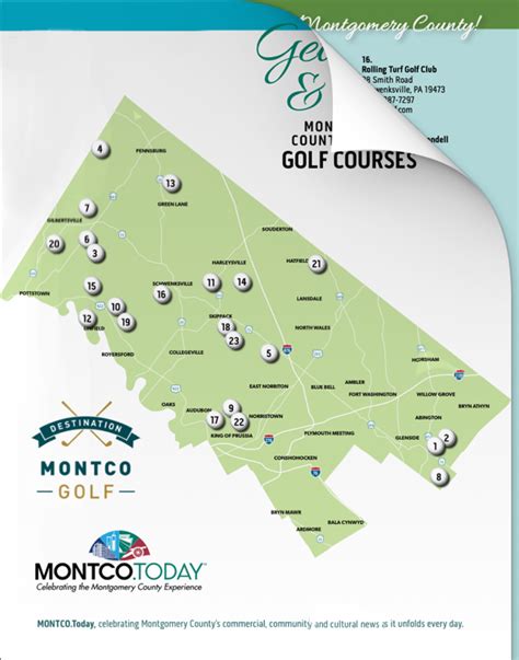 Montco Golfs Free Guide To Montgomery County Public Courses