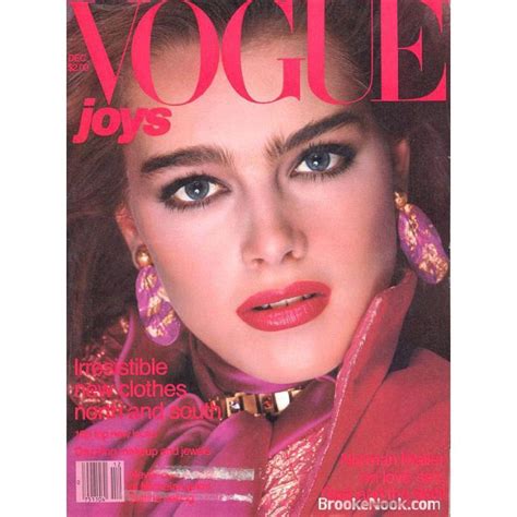 Brooke Shields Vogue 1980 Richard Avedon Vogue Covers
