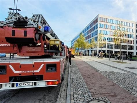 Technisches Rathaus Nach Alarm Evakuiert