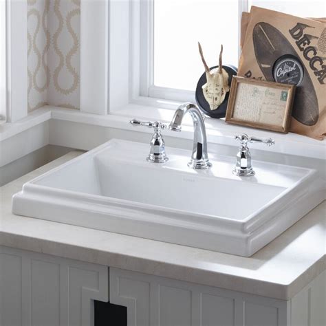 K 2991 8 01 04 0 Kohler Tresham® Ceramic Rectangular Drop In Bathroom