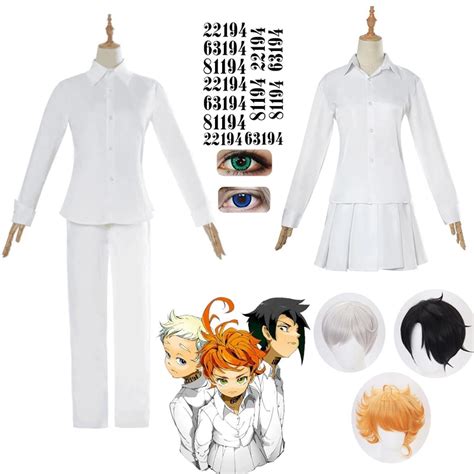 Clothing Shoes And Accessories Costumes Cosplay Anime The Promised