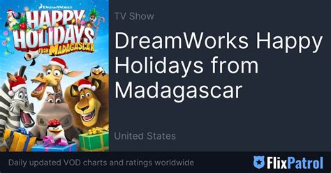 Dreamworks Happy Holidays From Madagascar • Flixpatrol