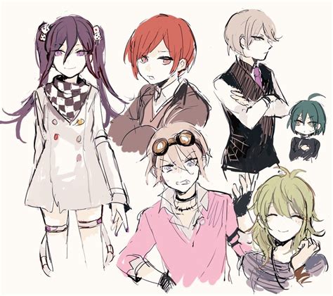 New Danganronpa V3 Genderbend Kokichi Ouma Himiko Yumeno Miu Iruma Kirumi Toujou