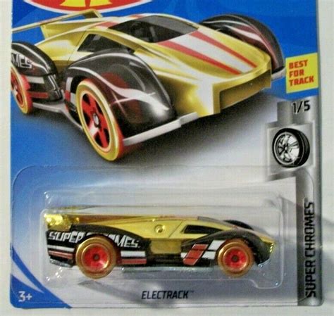 2019 Hot Wheels 73250 Electrack 15 Super Chromes Collection