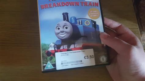 Thomas And The Breakdown Train Dvd Unboxing Youtube