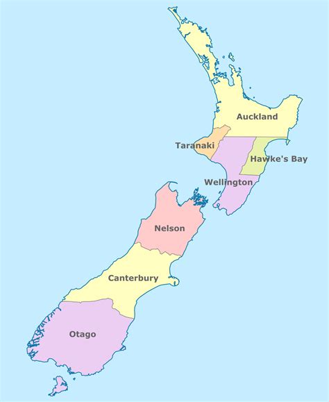 Provinces Of New Zealand Wikipedia