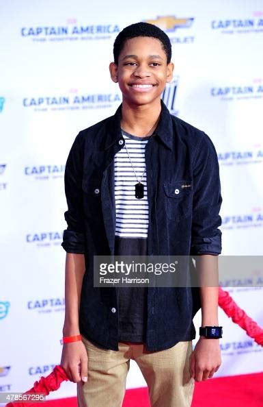 Actor Tyrell Jackson Williams Arrives At The Premiere Of Marvels