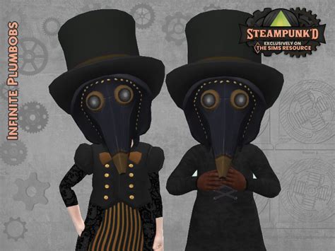 The Sims Resource Steampunked Ip Toddler Plague Doctor Mask