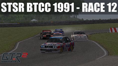 Stsr British Touring Car Championship 1991 Race 12 Youtube