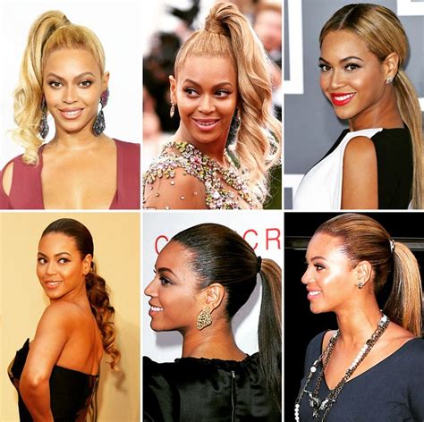 Beyoncé Beyonce Ponytail Side Ponytail Hairstyles Ponytail Hairstyles
