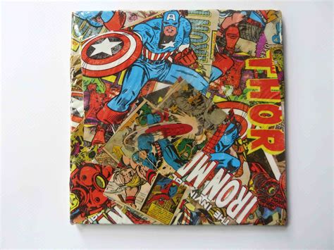 Marvel Coasters By Jacquijosephdesigns On Etsy Cool Coasters Ribbon