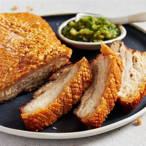 Slow Roasted Crispy Pork Belly Marion S Kitchen
