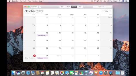 How To Set An Alert In Calendar On Macos Youtube