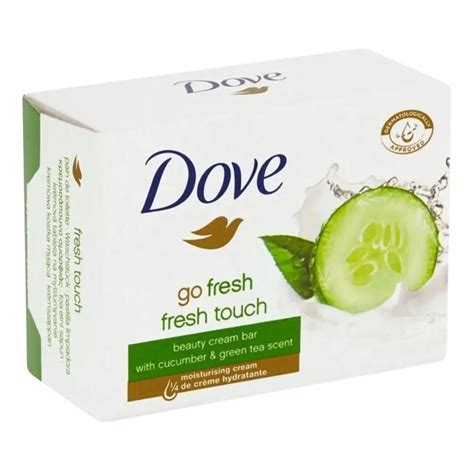 Dove Go Fresh Touch Beauty Cream Bar Soap Cucumber And Green Tea Scent