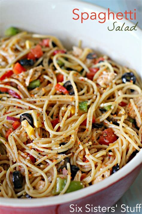 I love to serve spaghetti salad with dry rub grilled pork. 50 Summer Pasta Salad Recipes - Easy Ideas for Cold Pasta ...