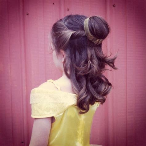 We provide easy how to style tips as well as letting you know which hairstyles will match your face shape, hair texture and hair density. Princess Belle hair | Princess belle hair, Belle hairstyle ...