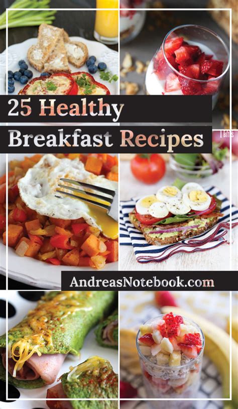 25 Healthy Breakfast Ideas