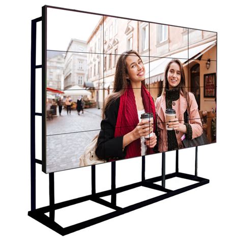 65 Inch 8mm Bezel Lcd Video Wall Displays Manufacturer For Control Room And Cctv System China