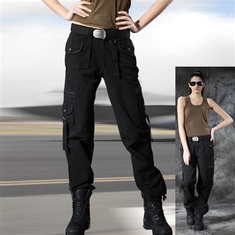 Women's cargo pants offer endless functionality for casual wear. 2014 New Cotton high quality outdoor Army fans multi ...