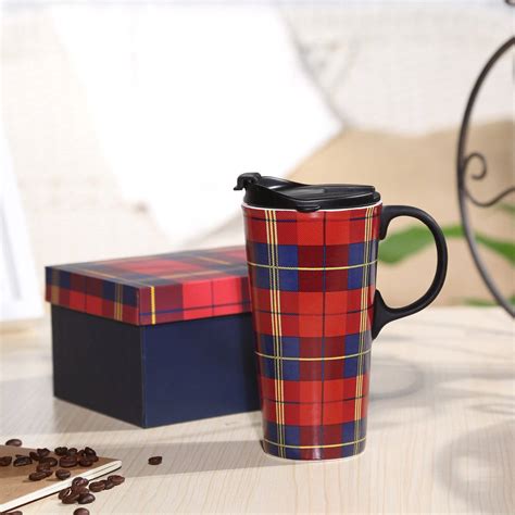 Travel Coffee Ceramic Mug With Lid T Box Sale Coffee Mugs Shop