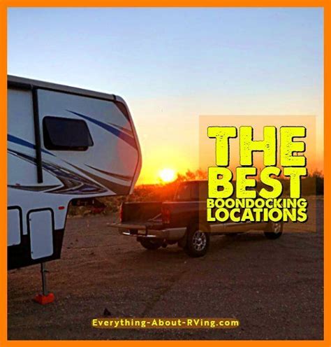 Nov 25, 2020 · there's no single rv that is the best for boondocking, but some rvs are built with boondocking in mind and include key features you should look for while shopping. The Best Boondocking Locations (With images) | Boondocking ...