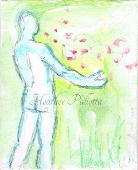 Items Similar To GICLEE Ode To Spring Watercolor Pencil Acrylic