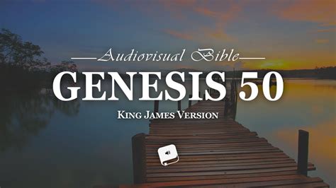 Genesis Chapter 501 26 King James Version Kjv Youtube