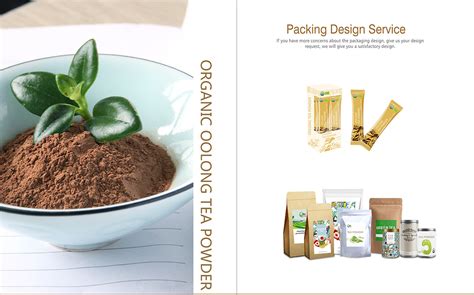 Oolong Tea Powder Organic Instant Powder Runming Tea Company