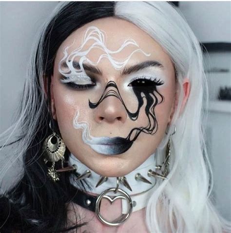 30 Creative Skeleton Makeup Ideas For Halloween The Glossychic