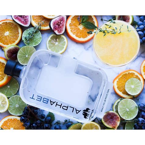 Alphabet vodka is a seattle based premium spirits distiller offering an inviting blend of quality and innovation that will turn your next cocktail into an . Alphabet Vodka — Here's a refreshing summer recipe from...