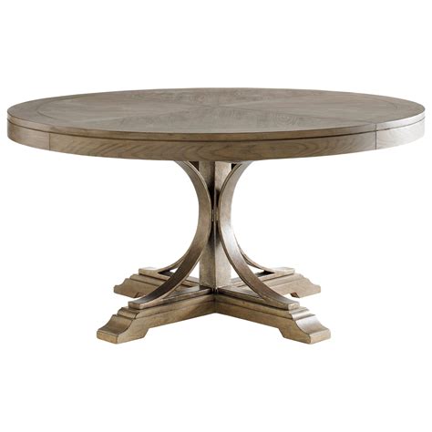 Emmerson Round Expandable Dining Table Ivory Pirate