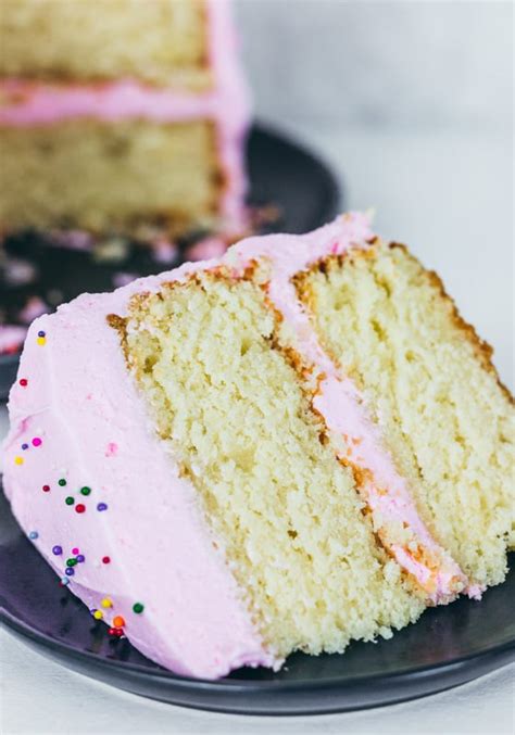 The Best One Bowl Vanilla Cake I Scream For Buttercream