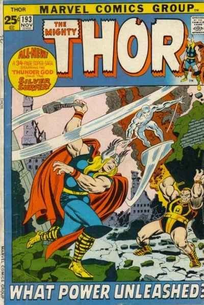 Mighty Thor 193 By John Buscema And John Romita Marvel Comics Covers